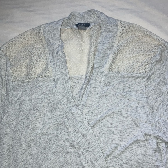 Aerie size large / XL Gray Cozy modal blend light Robe perfect for lounging - Picture 2 of 16